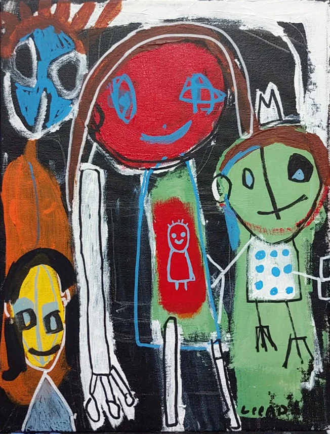 Leead Shamir — Original Painting, 16 × 12"