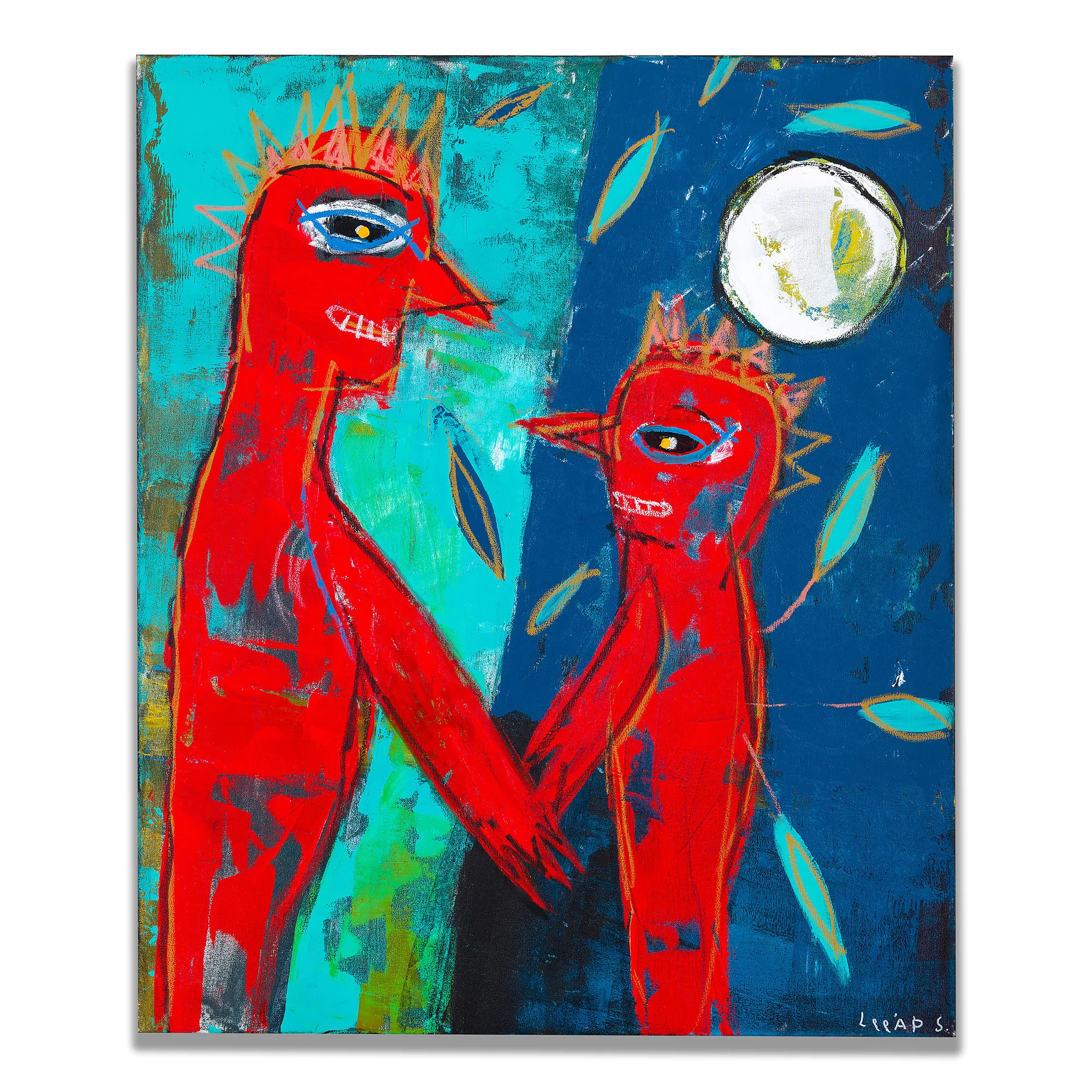 Leead Shamir — Original Painting, 47 × 40"