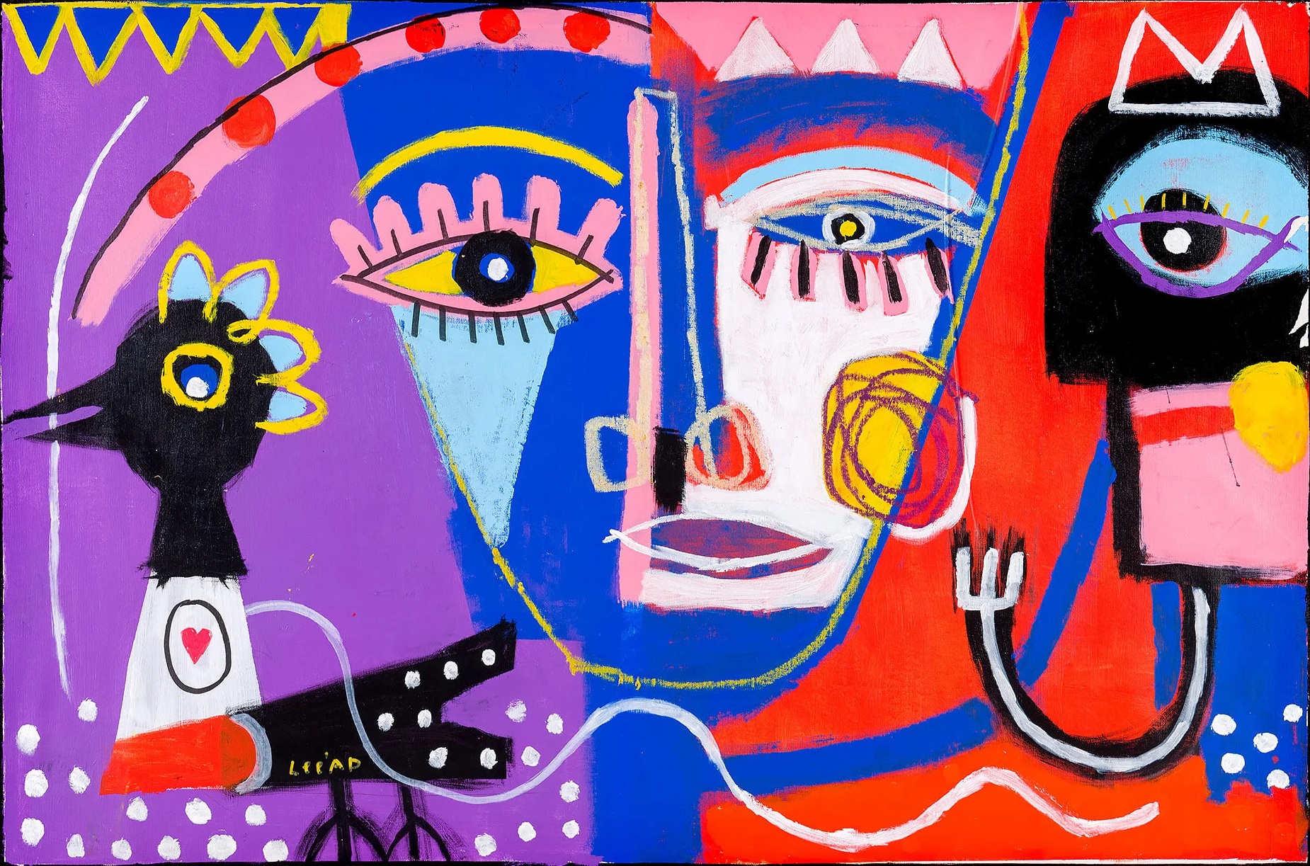 Leead Shamir — Original Painting, 40 × 60"