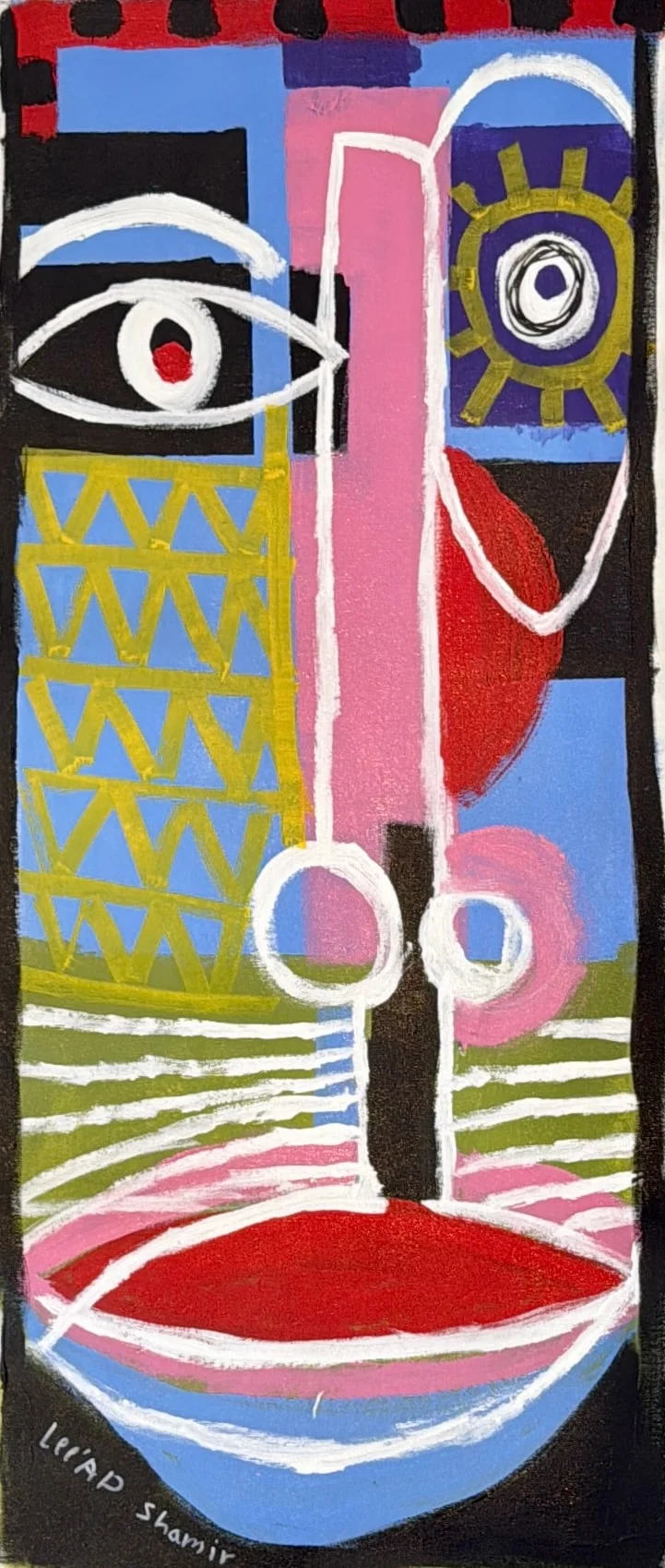 Leead Shamir — Original Painting, 16 × 40"