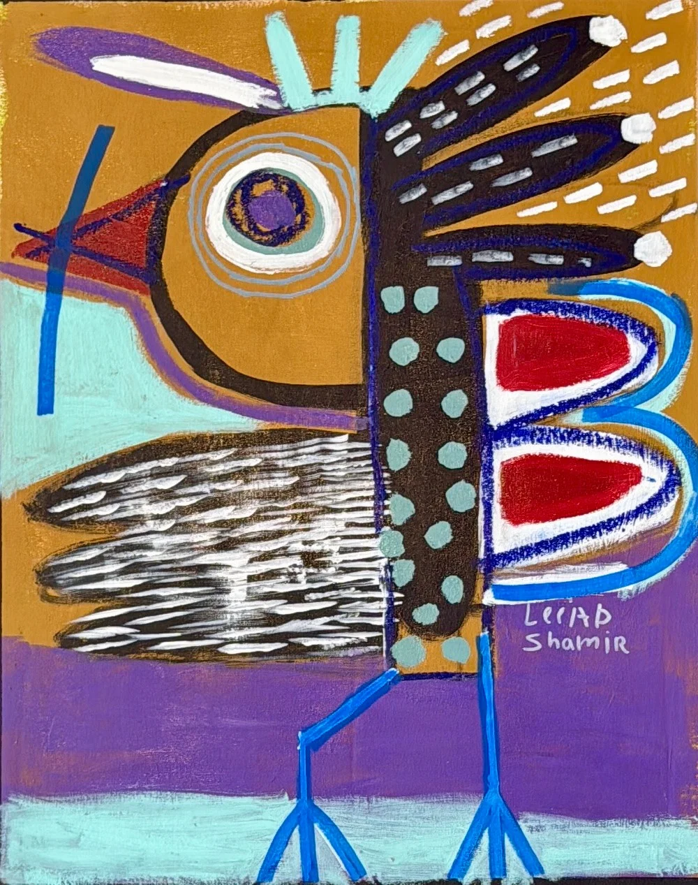 Leead Shamir — Original Painting, 30 × 24"