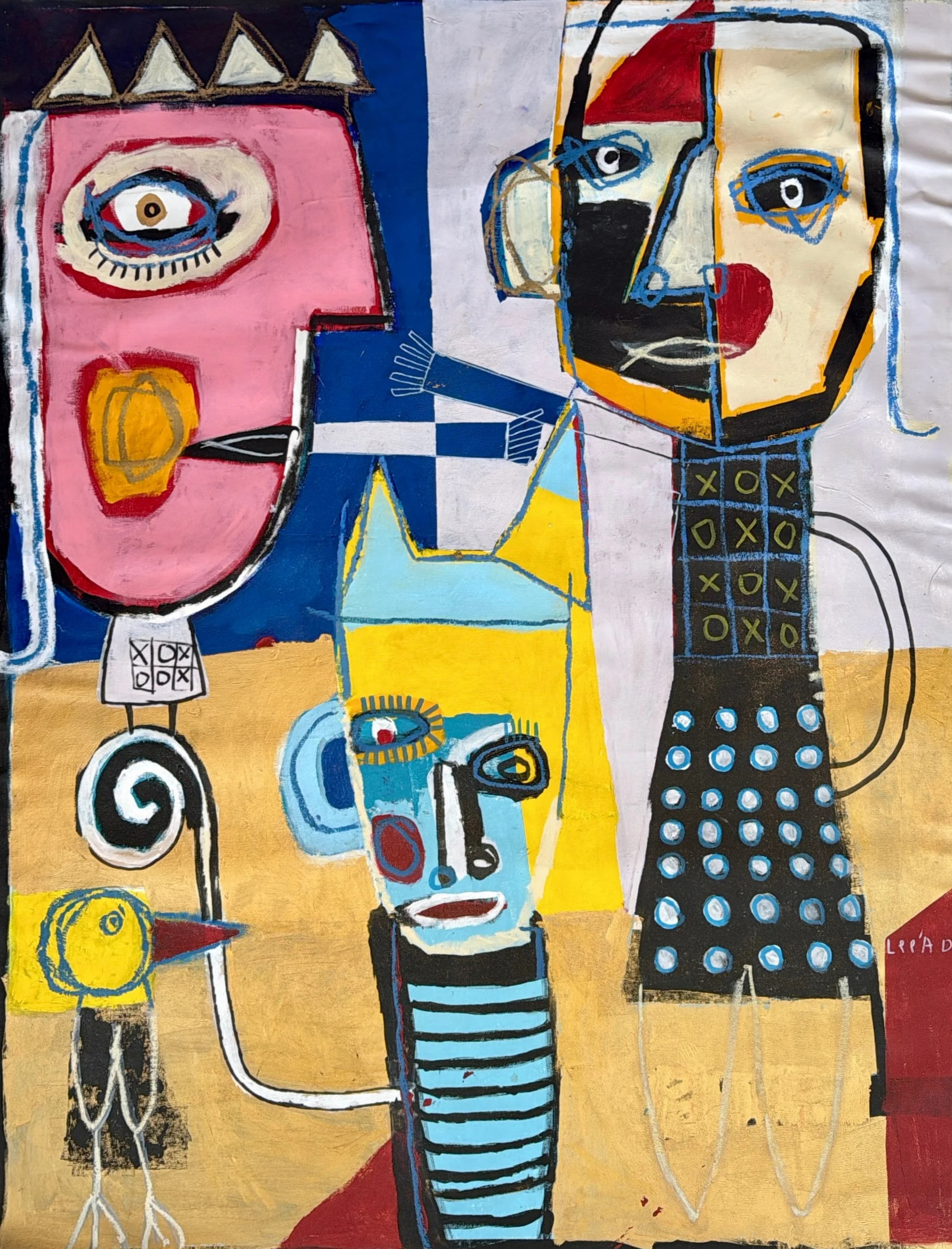 Leead Shamir — Original Painting, 60 × 80"