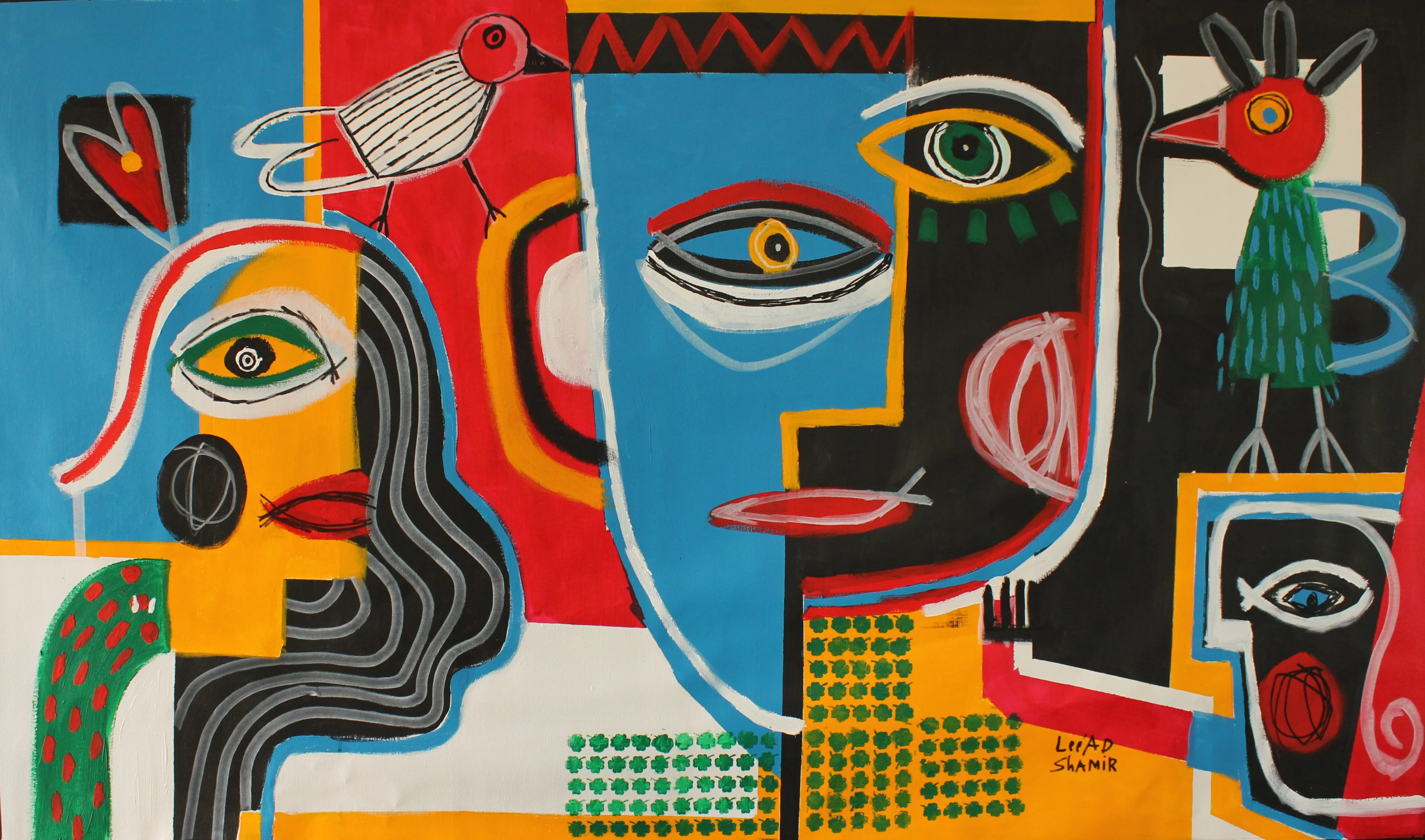 Leead Shamir — Original Painting, 44 × 75"