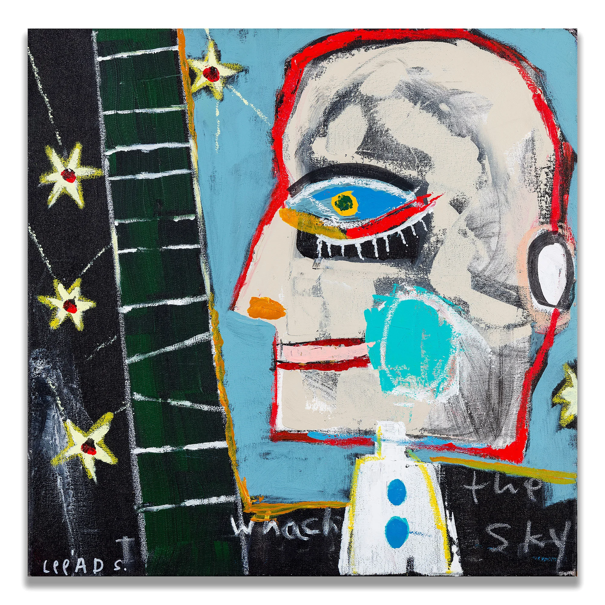 Falling Stars — original painting by Leead Shamir