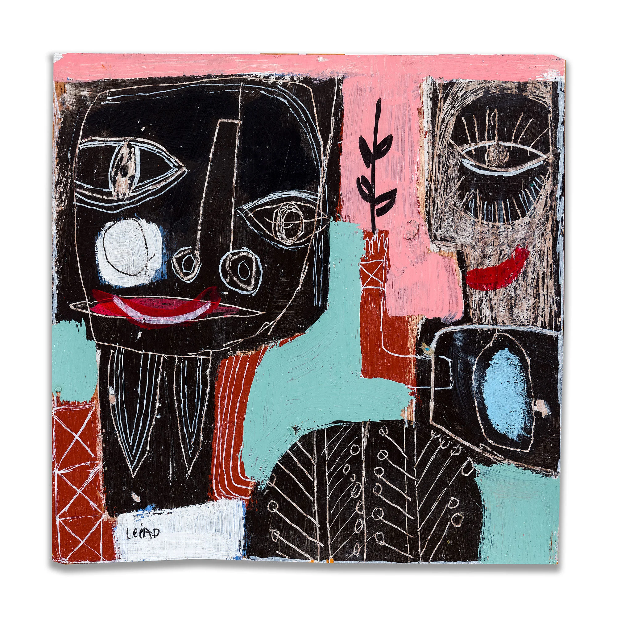 GROWTH — original painting by Leead Shamir