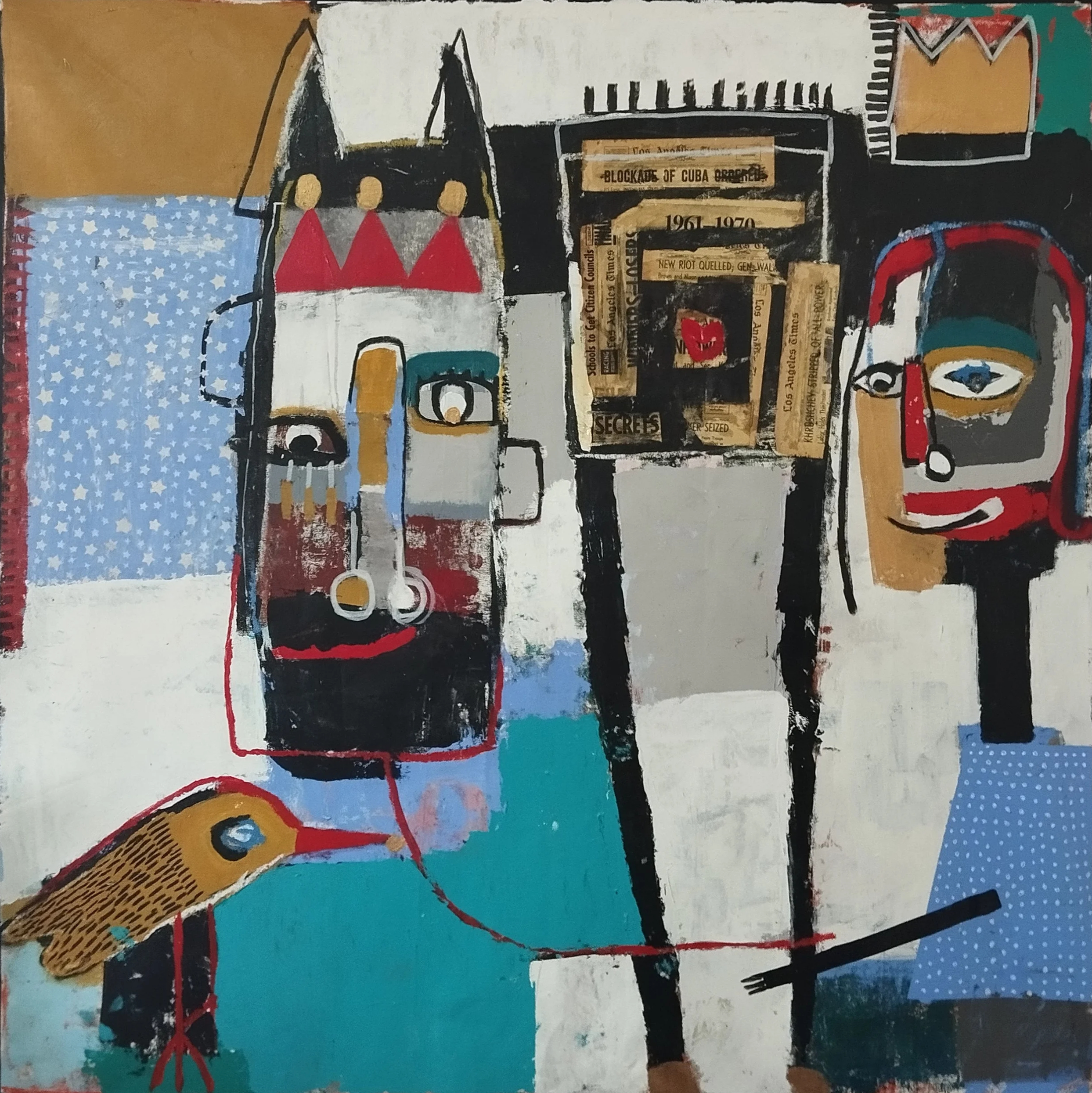 INNOCENT SMILES — original painting by Leead Shamir